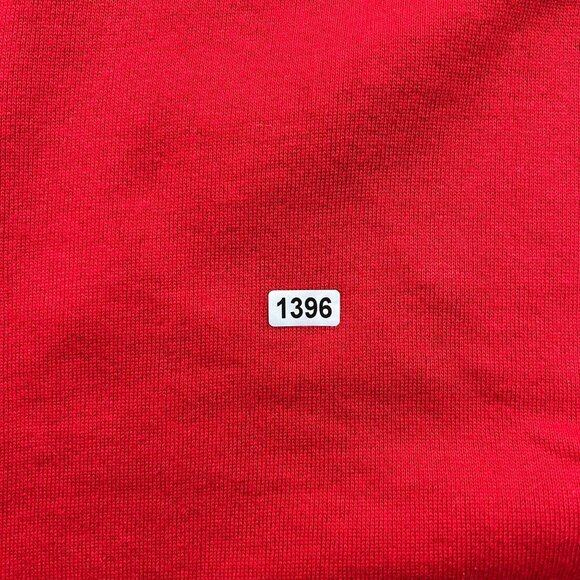 80S VINTAGE JERZEES CREWNECK SWEATSHIRT MENS 2XL XXL PULLOVER BLANK RED SWEATER - Picture 7 of 7